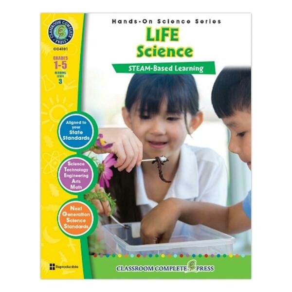Classroom Complete Press Hands on Steam-Life Science Book CC4101